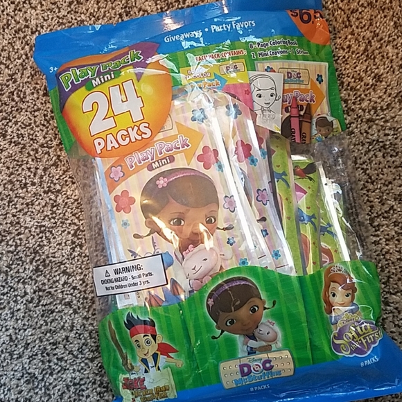 . Coloring Book and Crayons Winnie The Pooh Party Supplies Disney Winnie The Pooh Play Packs for Kids ~ Bundle of 6 Winnie The Pooh Play Packs with Stickers